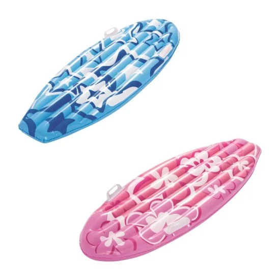 Bestway 1.14m x 46cm sunny surf rider (contents:one surf board, repair patch) age 3-10